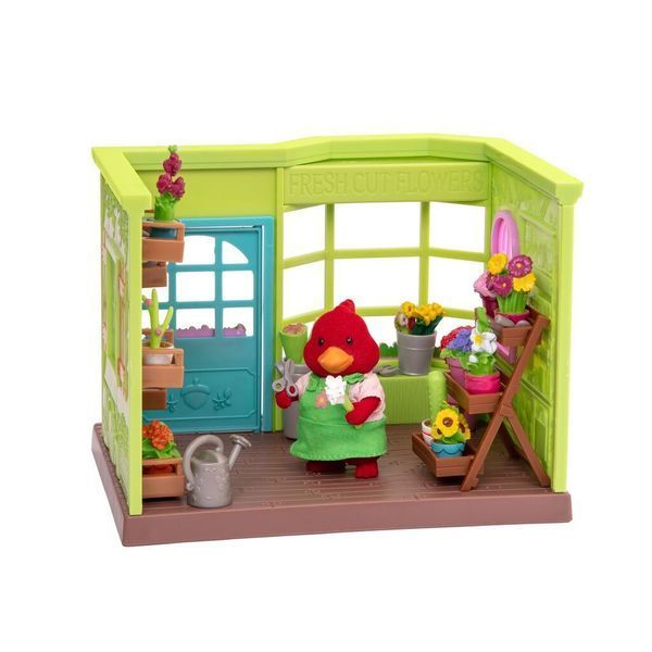 Li`l Woodzeez Игровой набор Цветочный магазин (маленький) WZ6621Z WZ6621Z фото