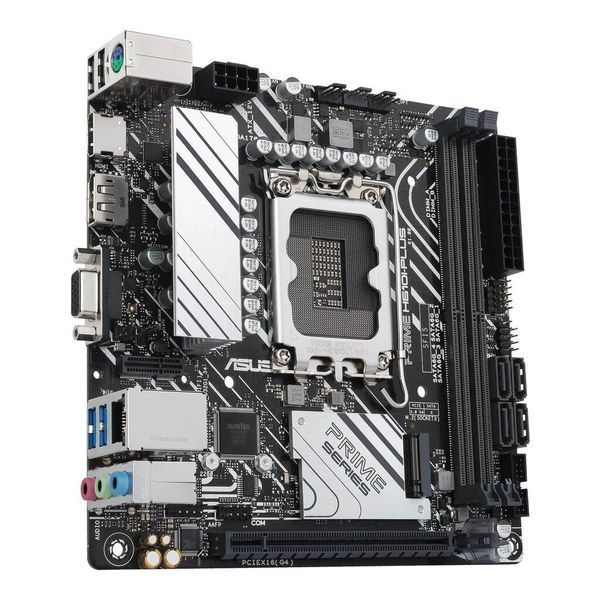 Материнcька плата ASUS PRIME H610I-PLUS-CSM s1700 H610 2xDDR5 M.2 HDMI D-Sub DP mITX 90MB1GB0-M0EAYC фото