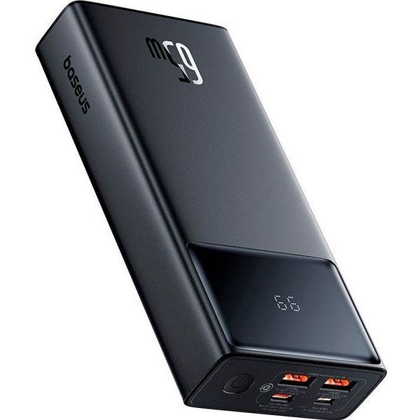 Універсальна батарея Baseus Star Lord Digital Display 20000mAh (65W) Black (P10022906113-00) P10022906113-00 фото