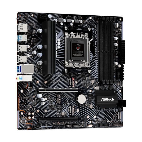 Материнська плата ASRock B650M PG LIGHTNING B650M PG LIGHTNING фото