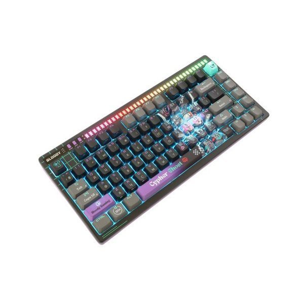 Клавіатура A4Tech AT75 RGB USB UA Cypher Ghost (4711421001830) 4711421001830 фото