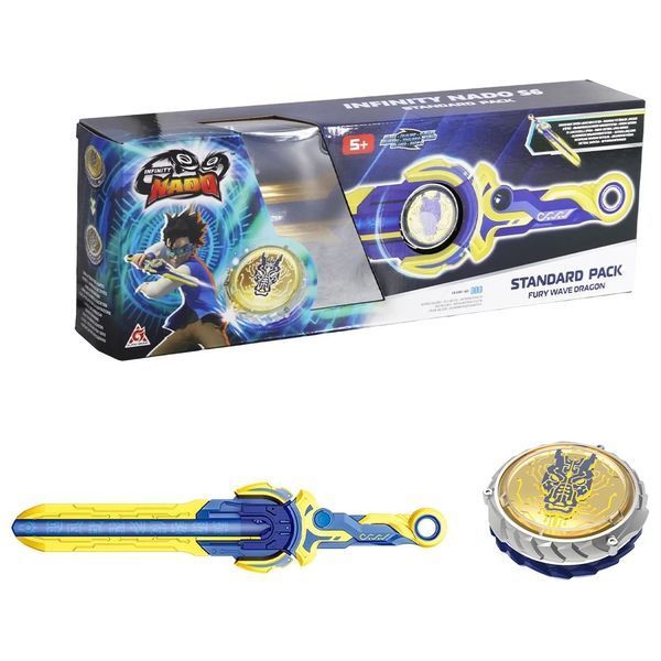 Дзиґа Infinity Nado VI Standard Pack Лютий Дракон (Fury Wave Dragon) EU654121 фото