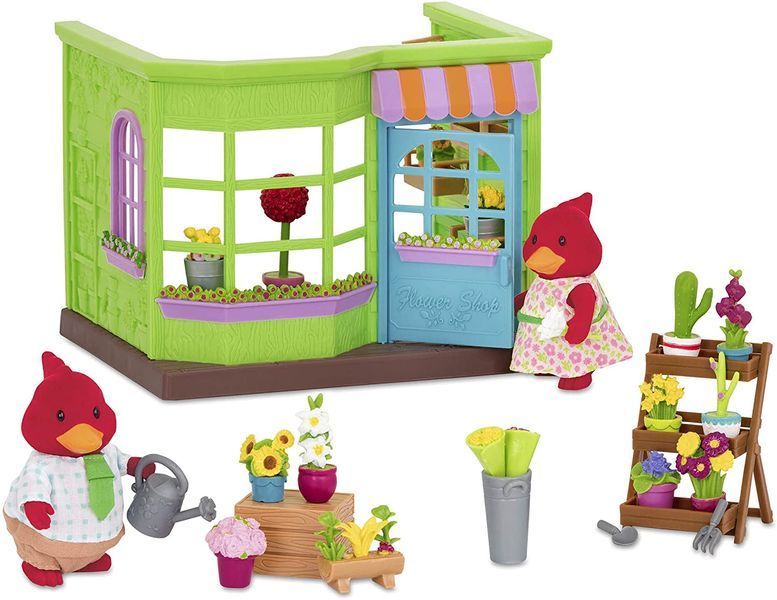 Li`l Woodzeez Игровой набор Цветочный магазин (маленький) WZ6621Z WZ6621Z фото