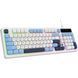 Клавіатура Ajazz AF98 USB UA White/Blue (AF98-GB) AF98-GB фото 2