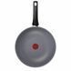 Сковорода ВОК Tefal Hard Stone, 28см, алюминий, бакелит, серый D4561932 фото 3