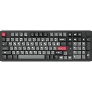 Клавіатура GamePro Asgard Drakkar Keychron Super Red Switch Wireless/Bluetooth/USB UA Black (MK305BK) MK305BK фото