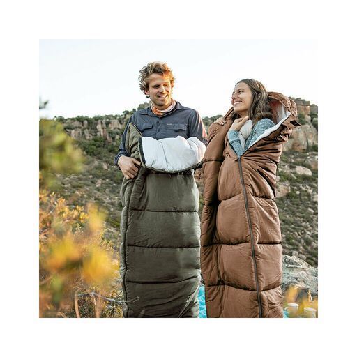 Спальний мішок Naturehike U350 NH20MSD07 Hollow Cotton Right Brown (6927595767221-R) 6927595767221-R фото