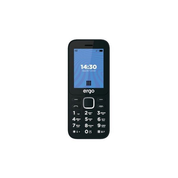 Мобільний телефон Ergo E241 Black E241 Black фото