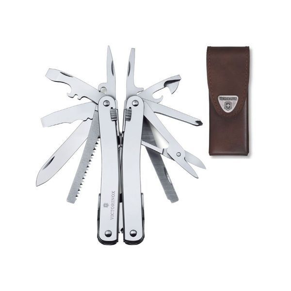 Мультитул Victorinox SwissTool Spirit X Leather Case (3.0224.L) 3.0224.L фото