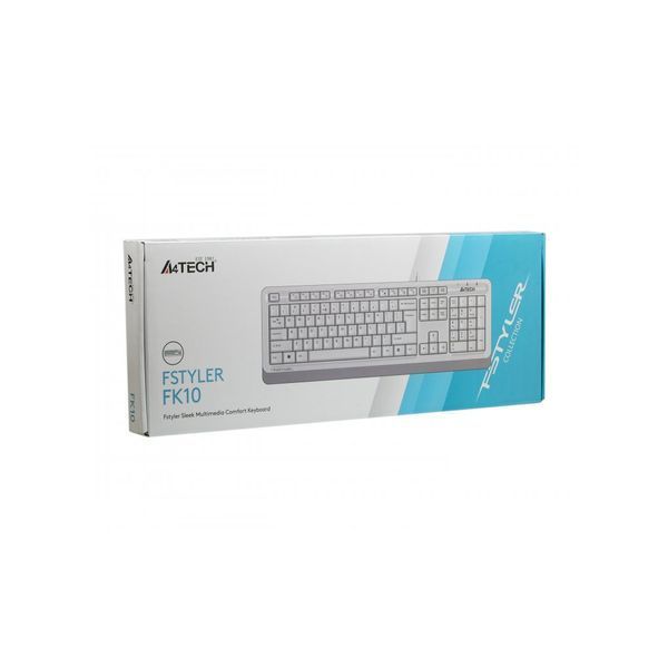 Клавіатура A4Tech FK10 White (4711421943024) 4711421943024 фото