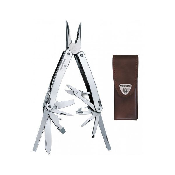 Мультитул Victorinox SwissTool Spirit X Leather Case (3.0224.L) 3.0224.L фото