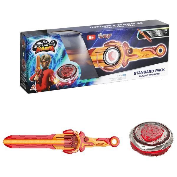 Дзиґа Infinity Nado VI Standard Pack Палаючий Бойовий Ведмідь (Blazing War Bear) EU654122 фото