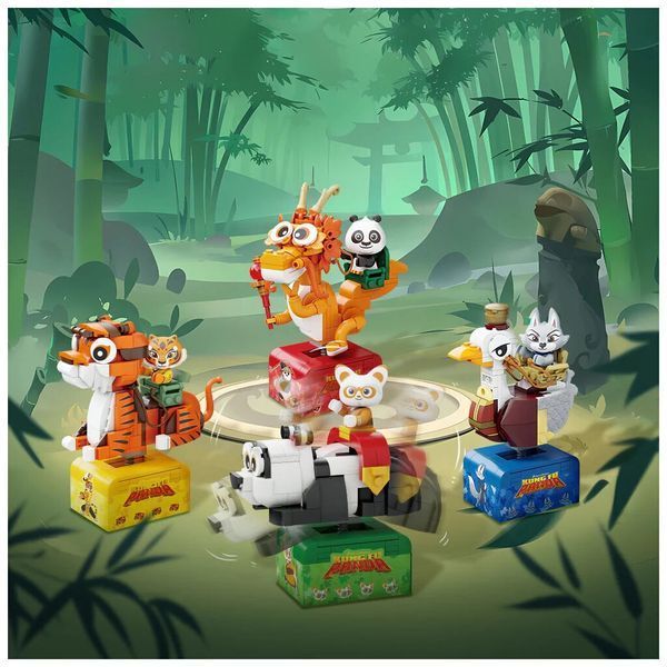 Конструктор Pantasy Kung Fu Panda Косрайдер Шифу (86513) 86513 фото
