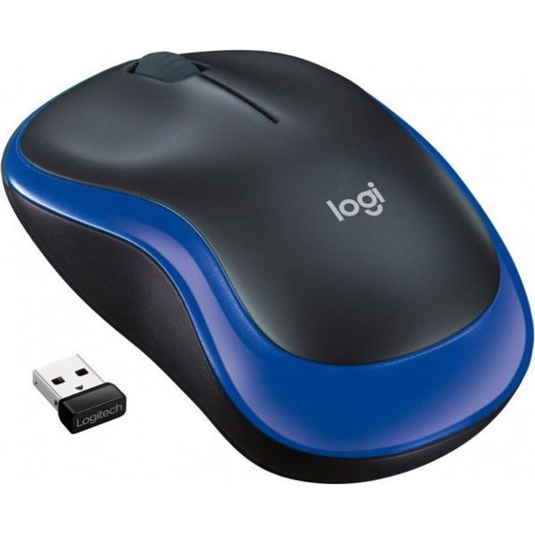 Мышка Logitech Wireless Mouse M185 Blue (L910-002239) 910-002239 фото
