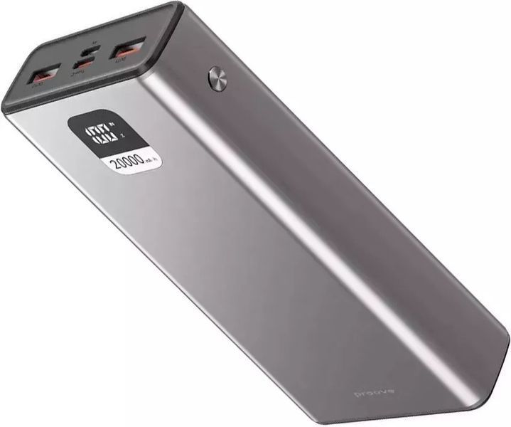 Універсальна батарея Proove Guardian 20000mAh (22.5W) Metal Gray (PBG222210004) PBG222210004 фото