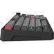 Клавіатура GamePro Asgard Drakkar Keychron Super Red Switch Wireless/Bluetooth/USB UA Black (MK305BK) MK305BK фото 3