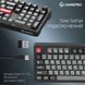 Клавіатура GamePro Asgard Drakkar Keychron Super Red Switch Wireless/Bluetooth/USB UA Black (MK305BK) MK305BK фото 7