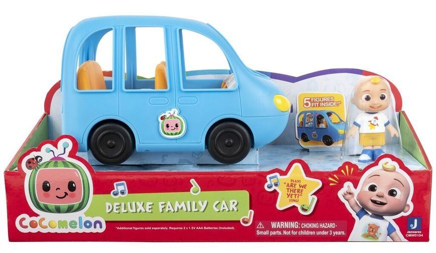 Ігровий набір CoComelon Deluxe Vehicle Сімейний автомобіль, світло і звук CMW0104 фото