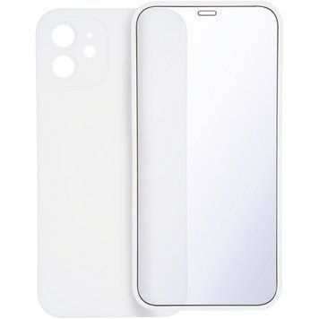 Накладка Gelius Slim Full Cover Case + Glass for iPhone 12 Pro White 5a5be428-51b7-11ec-831c-38d54713ceda фото