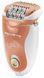 Rowenta Эпилятор Soft Sensation пинцетный, от сети, пинцет.-24, сух., с подсветкой, насадок-4, бело-бежевый EP5720F1 фото 2