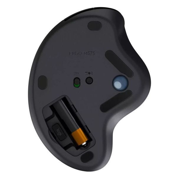 Мышка Logitech Ergo M575 for Business Wireless Trackball Graphite (910-006221) 910-006221 фото