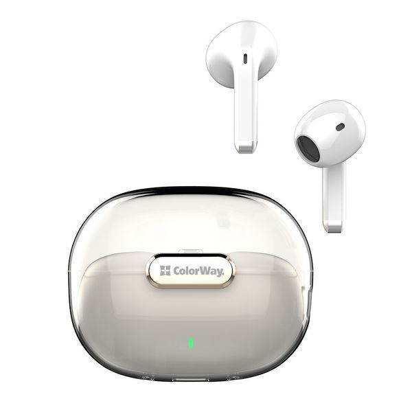 Наушники TWS ColorWay Slim Earbuds White (CW-TWS2WT) CW-TWS2WT фото