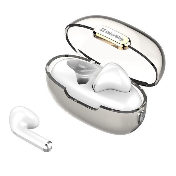 Наушники TWS ColorWay Slim Earbuds White (CW-TWS2WT) CW-TWS2WT фото