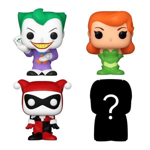 Набір подарунковий Funko POP (Bitty): DC - Harley Quinn 4pk 889698713139 фото