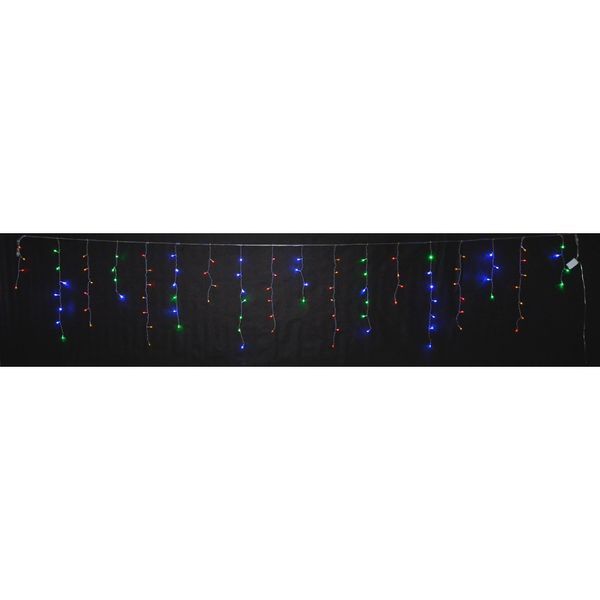 Гірлянда Delux ICICLE С 100 LED 3.2х0.7 м Теплий білий/Прозорий IP20 (90015255) 90015255 фото