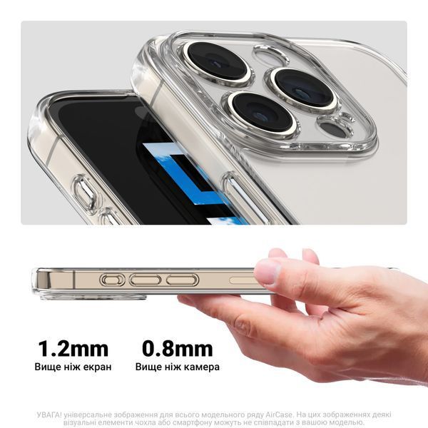 Накладка ArmorStandart Air для Apple iPhone 16 Pro Camera cover Clear (ARM78489) ARM78489 фото