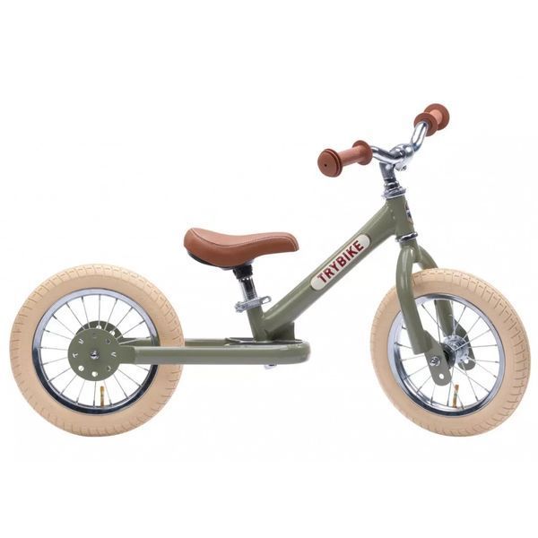 Біговел Trybike балансуючий оливковий (TBS-2-GRN-VIN) TBS-2-GRN-VIN фото