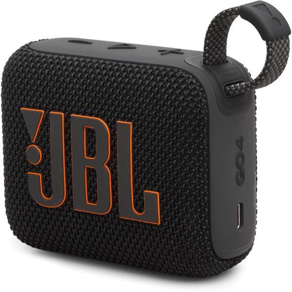 Акустика портативна JBL Go 4 Black (JBLGO4BLK) JBLGO4BLK фото