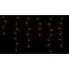 Гірлянда Delux ICICLE С 100 LED 3.2х0.7 м Теплий білий/Прозорий IP20 (90015255) 90015255 фото 2