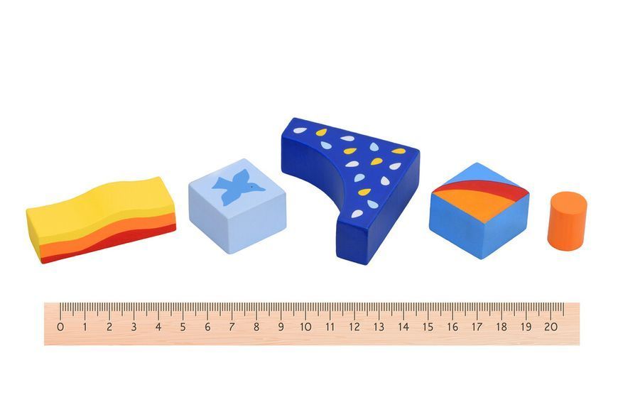 Конструктор дерев'яний goki Метелики 58646G фото